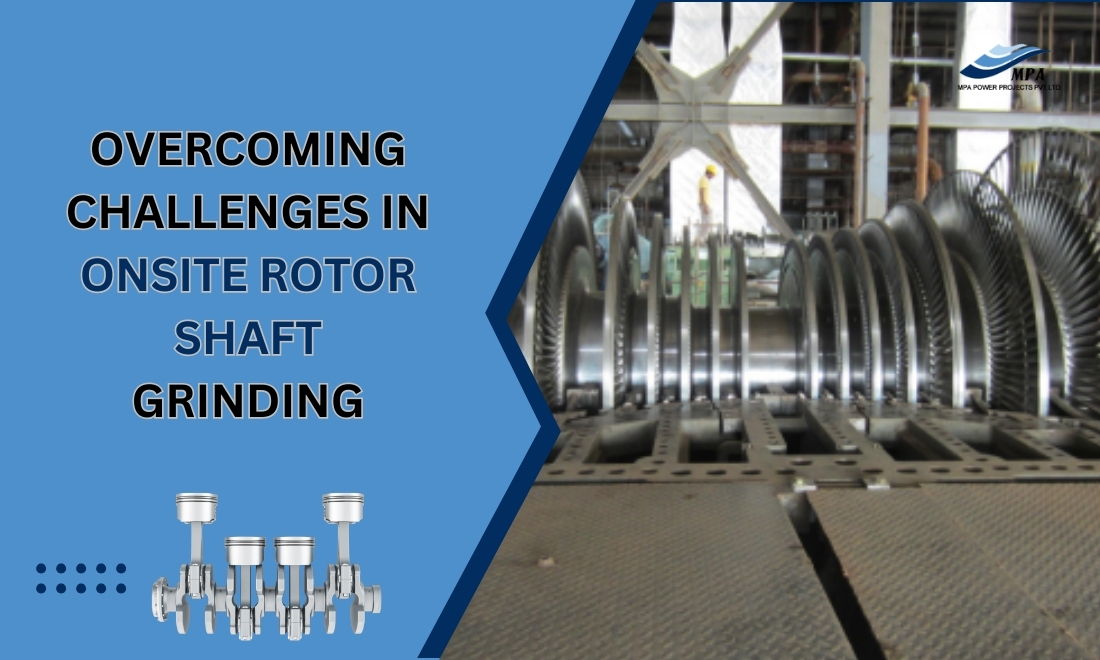 rotor shaft grinding