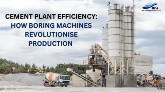 Cement Plant Efficiency How Boring Machines Revolutionise Production