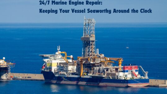 marine engine repair.