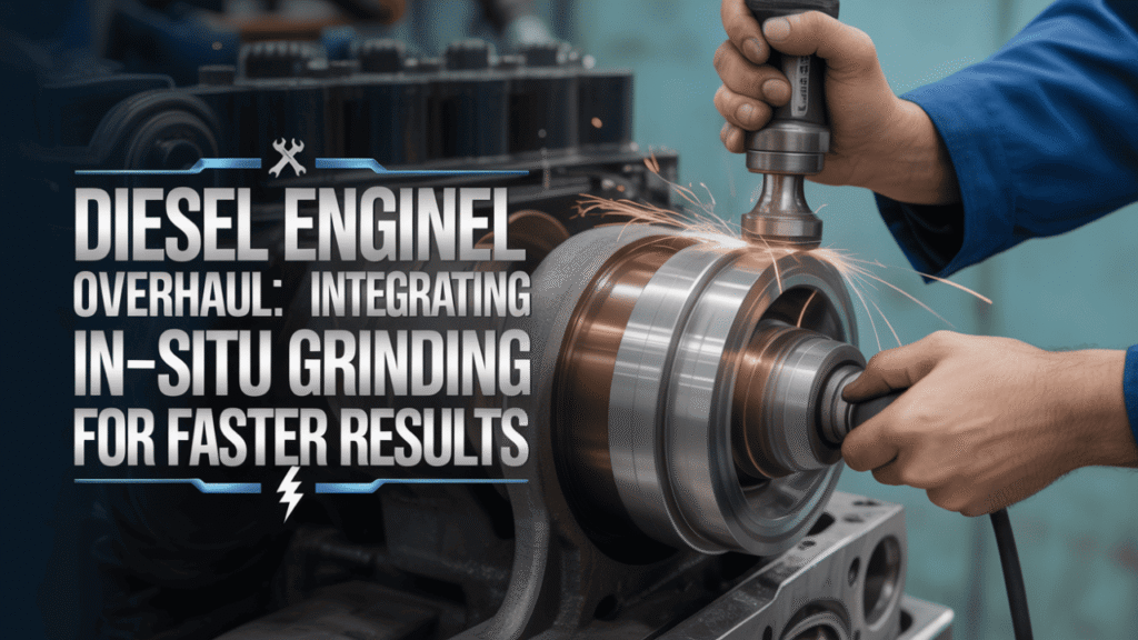 Diesel Engine Overhaul Integrating In-Situ Grinding for Faster Results