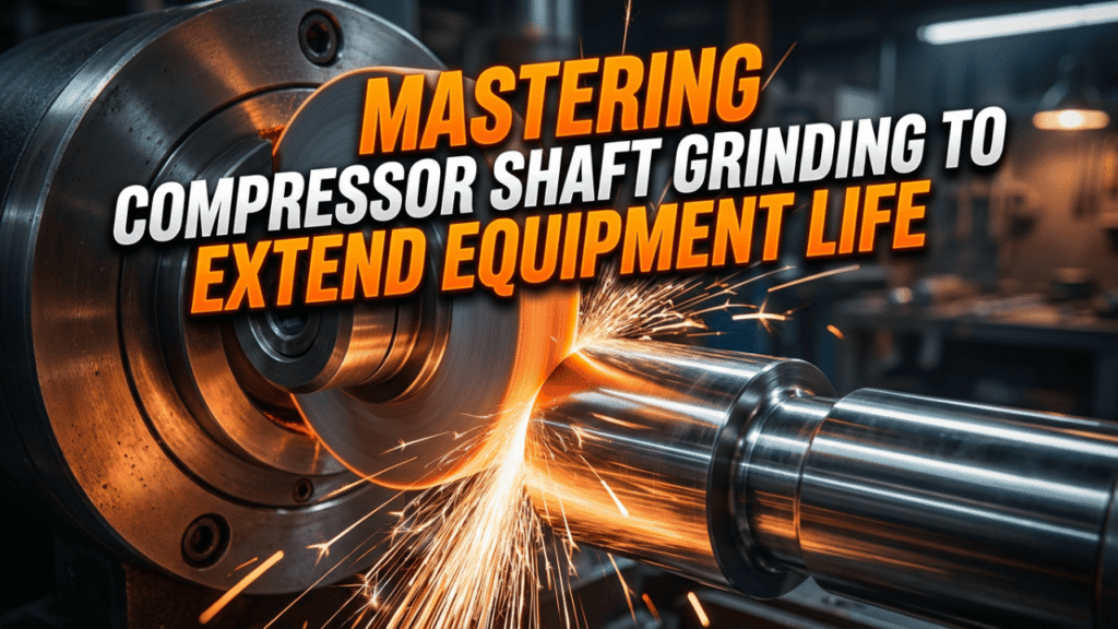 Mastering Compressor Shaft Grinding to Extend Equipment Life