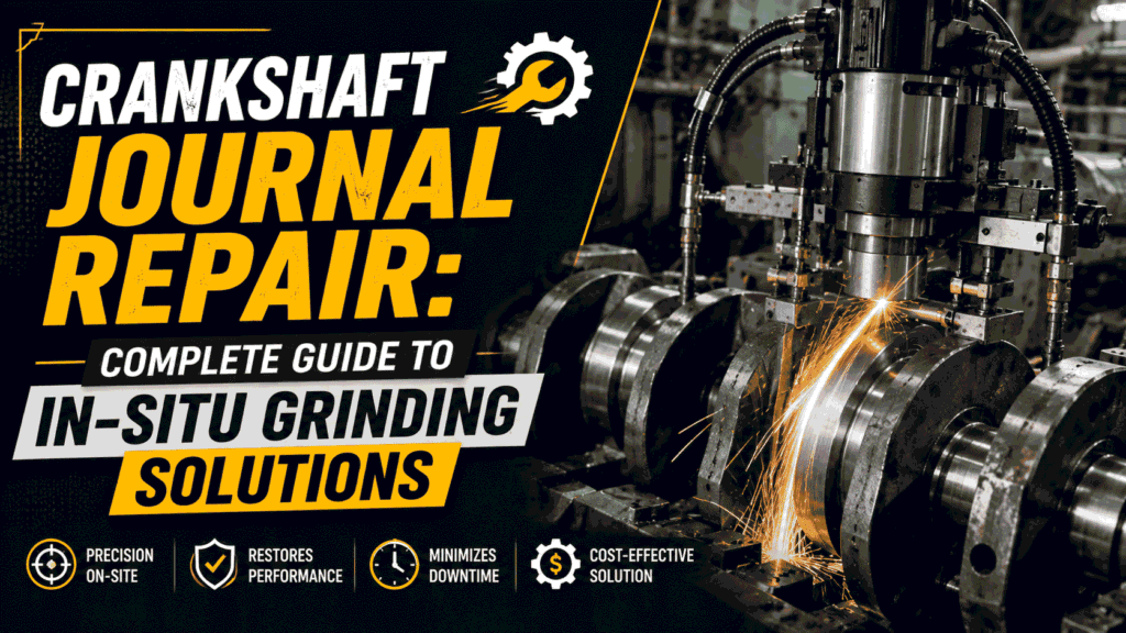 Crankshaft Journal Repair Complete Guide to In-Situ Grinding Solutions