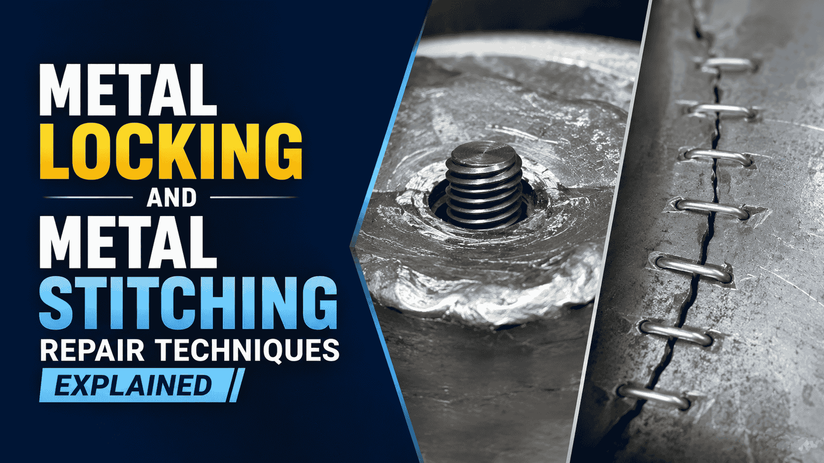 Metal Locking and Metal Stitching Repair Techniques Explained