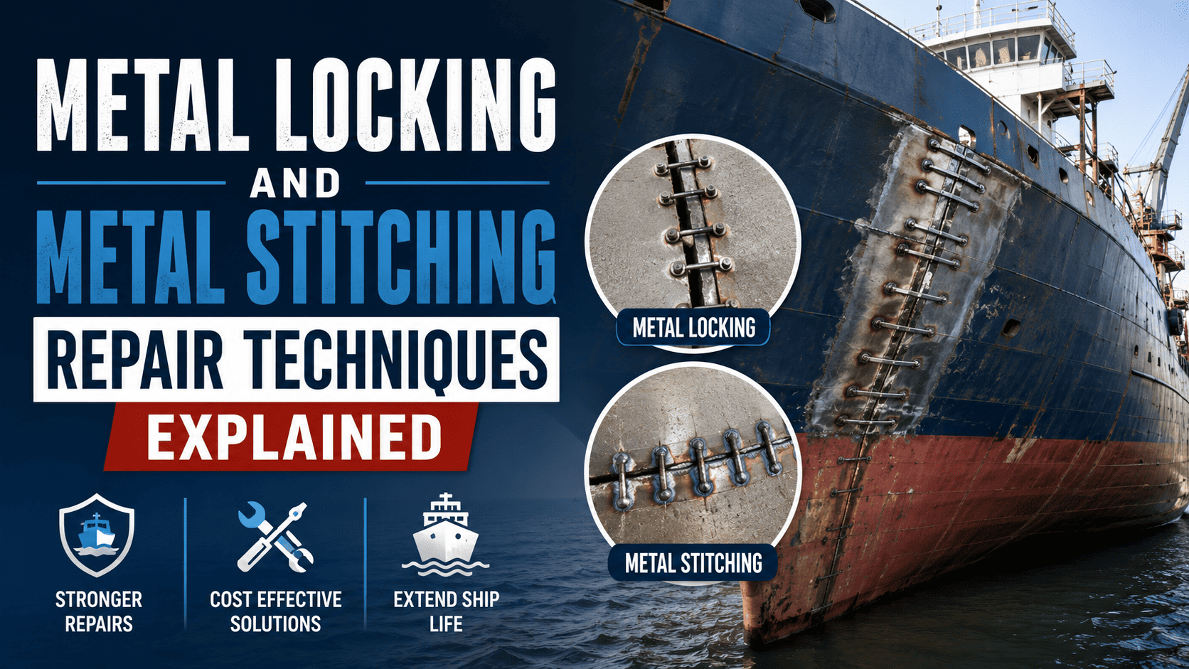 Metal Locking and Metal Stitching Repair Techniques Explained