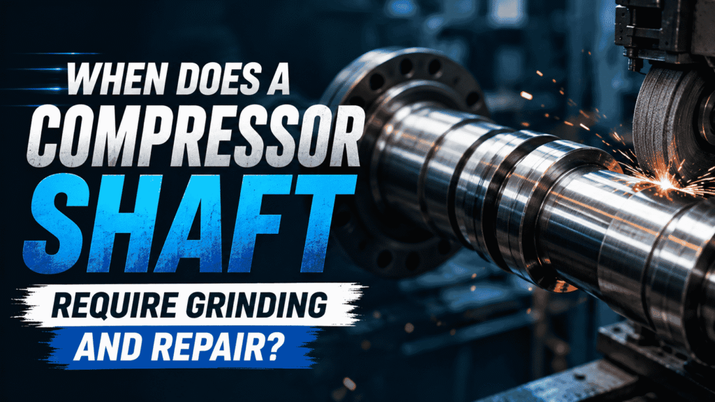 When Does a Compressor Shaft Require Grinding and Repair