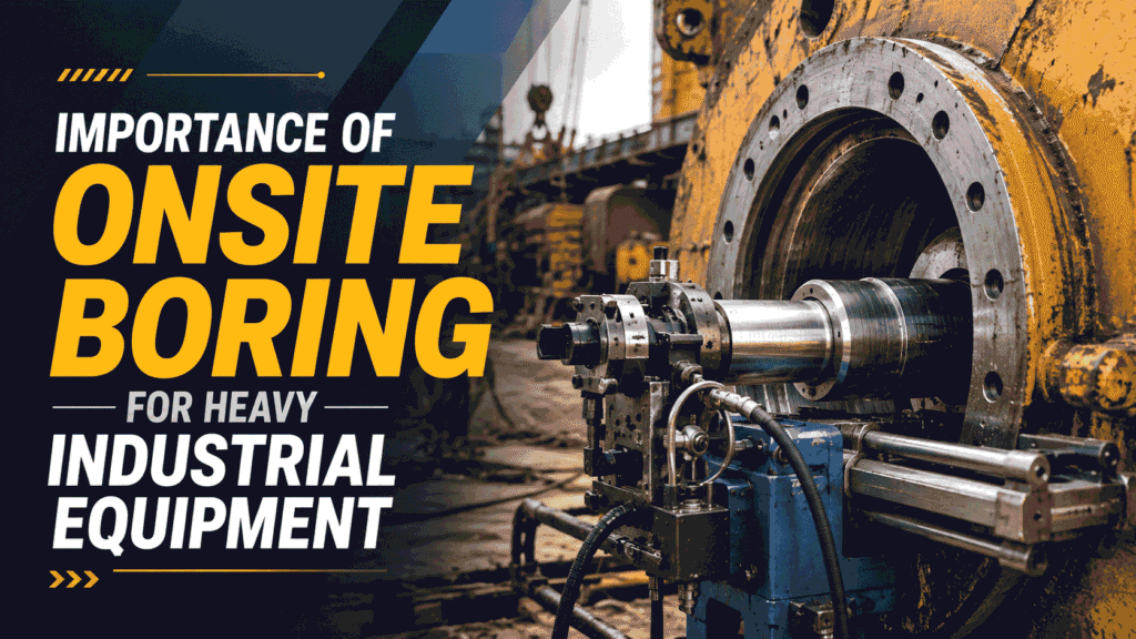 Importance of Onsite Boring for Heavy Industrial Equipment