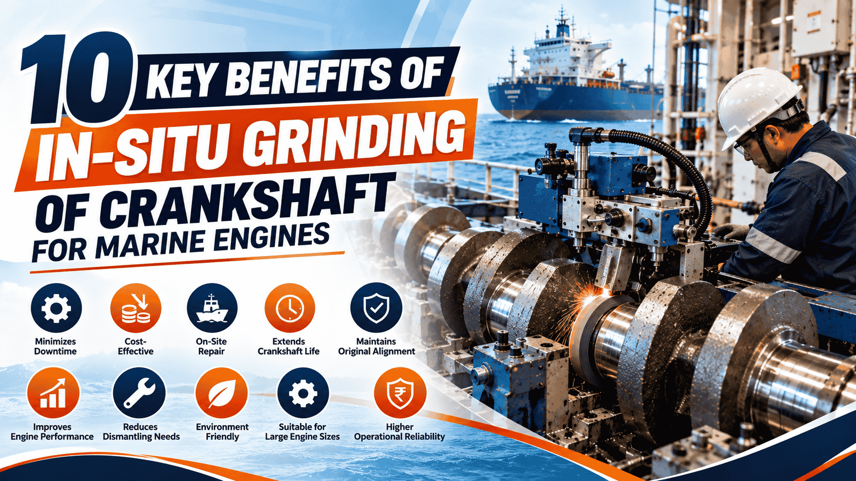 10 Key Benefits of In-Situ Crankshaft Grinding