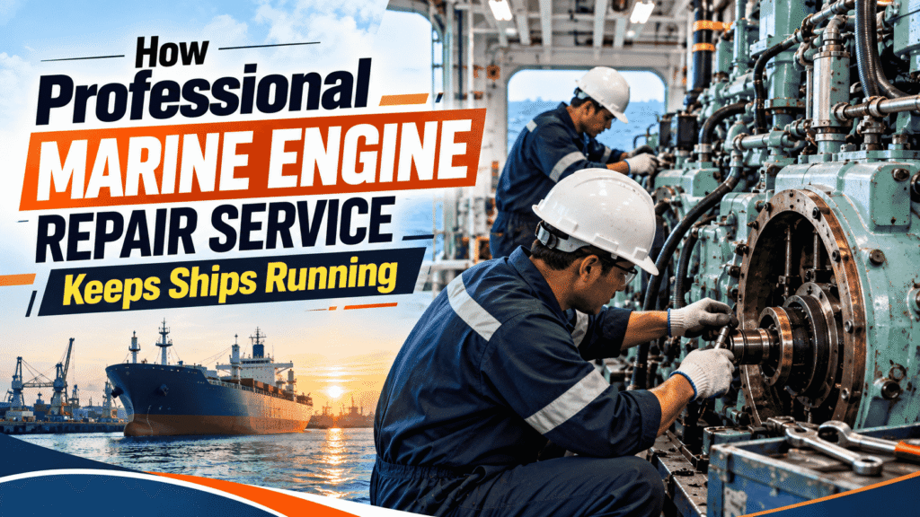 How Professional Marine Engine Repair Service Keeps Ships Running